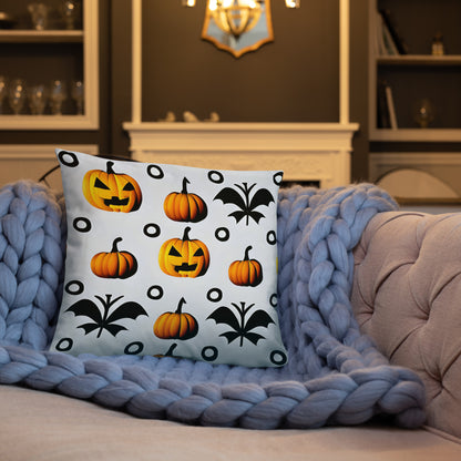 Halloween throw pillow - front view - VibePrintPop