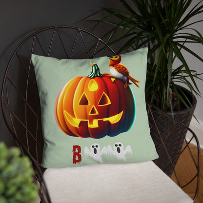 Halloween throw pillow - front view - VibePrintPop