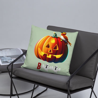 Halloween throw pillow - front view - VibePrintPop