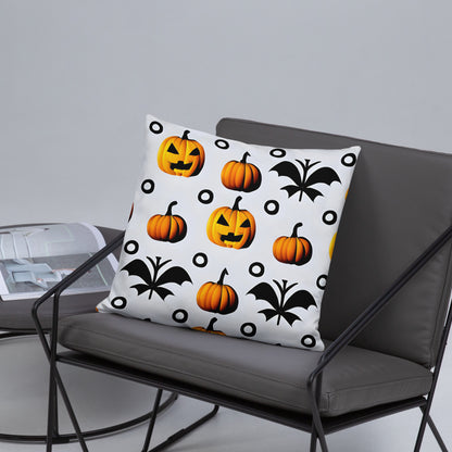 Halloween throw pillow - front view - VibePrintPop