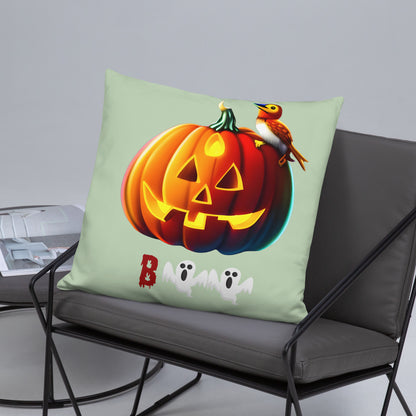 Halloween throw pillow - front view - VibePrintPop