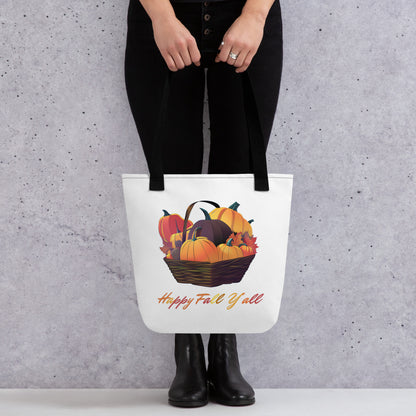 Halloween Tote bag - in Black - VibePrintPop
