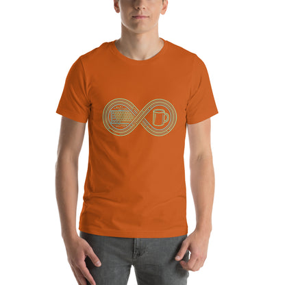Funny Software Engineer Tee - in Autumn, front view - VibePrintPop
