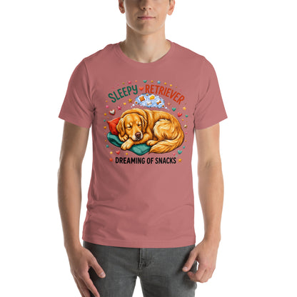 Wholesome Cat Dad Retro Graphic Tee - in Mauve, front view - VibePrintPop