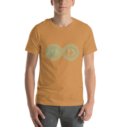 Funny Software Engineer Tee - in Toast, front view - VibePrintPop